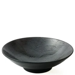Aranami Black 9.75" Serving Bowl