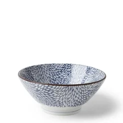 Beautiful blue and white pattern ceramics made in Japan available at Miya.