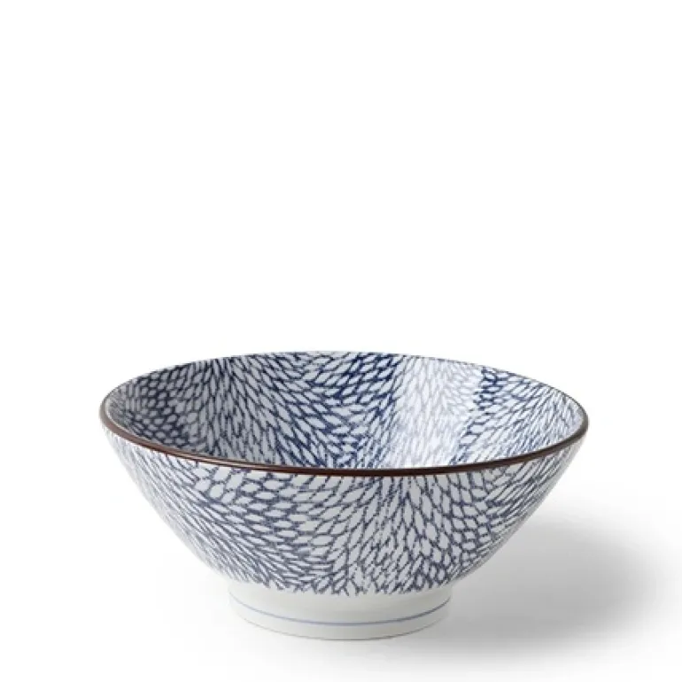Beautiful blue and white pattern ceramics made in Japan available at Miya.