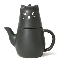 Black Cat Tea Set