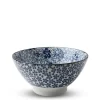Blue & White Ramen Noodle Bowls Made in Japan Available at Miya.