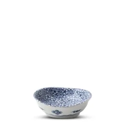 Blue & White Sauce Dish Made in Japan Available at Miya.