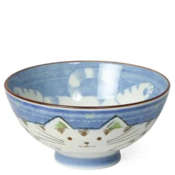 Blue Cat Rice Bowl at Miya