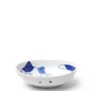 Blue Cats 5" x 3.75" Oval Bowl