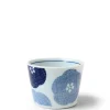 Blue Textile Petals Soba Cup