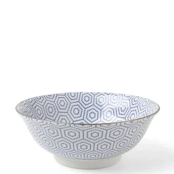 Bowl Indigo Tortoise Shell Ramen