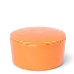 Bowl With Cover Himari Orange