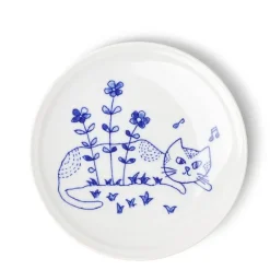 Cat in the Field 5-1/2" Plate