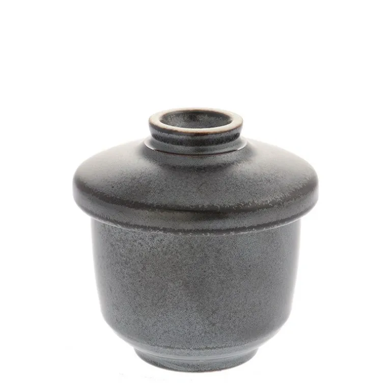 Chawan Mushi Iron Glaze