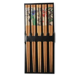 Chopsticks Set Antique Byobu Natural