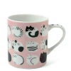 Cozy Cats 8 Oz. Mug - Pink