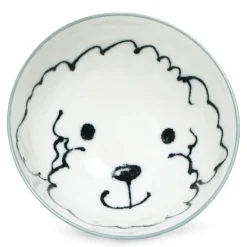Dog Days 4.5" Rice Bowl - Poodle