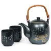 Gold Bomboo Kintake Teaset at Miya