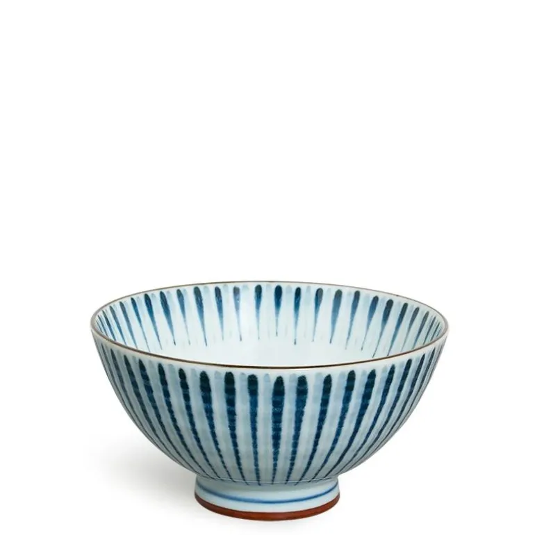 Hamon Blue Tokusa 4.5" Rice Bowl
