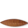 Hazara Leaf Plate Brown 14.5" x 3.75"