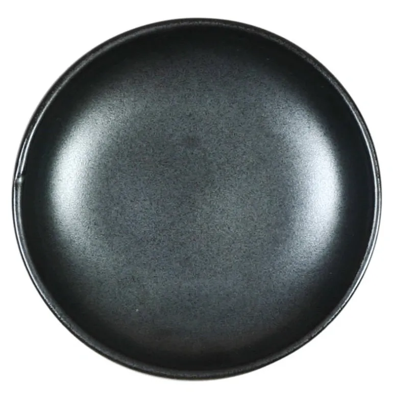 Iron Glaze 3.5" Round Sauce Dish at Miya