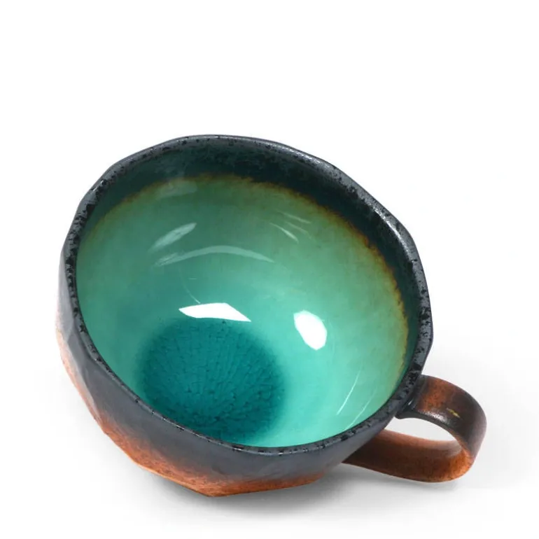Kosui Green 10 oz. Boulder Mug at Miya