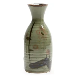 Mashiko Plum Green Authentic Japanese Sake Bottle Available at Miya.