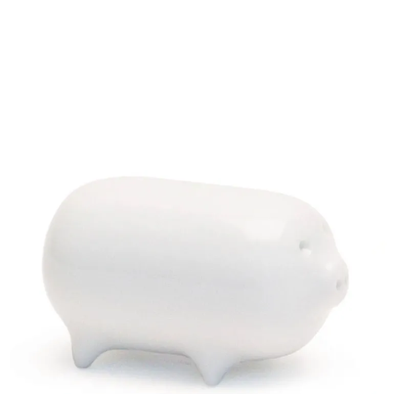 Mori Pig Figurine - White