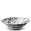 Rustic blue and brown tableware collection made in Japan available at Miya.