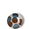 Rustic blue and brown tableware collection made in Japan available at Miya.