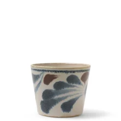 Rustic Blue Vines Soba Cup