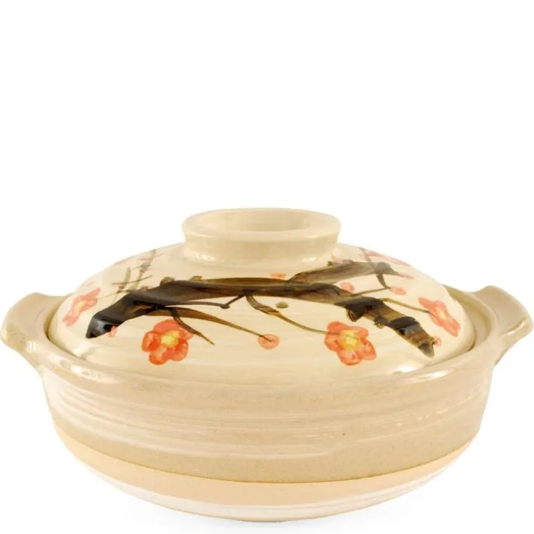 Sakura Donabe Casserole - 11"