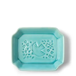Sauce Dish Bird Teal