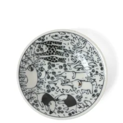 Sauce Dish 4" Happy Animals