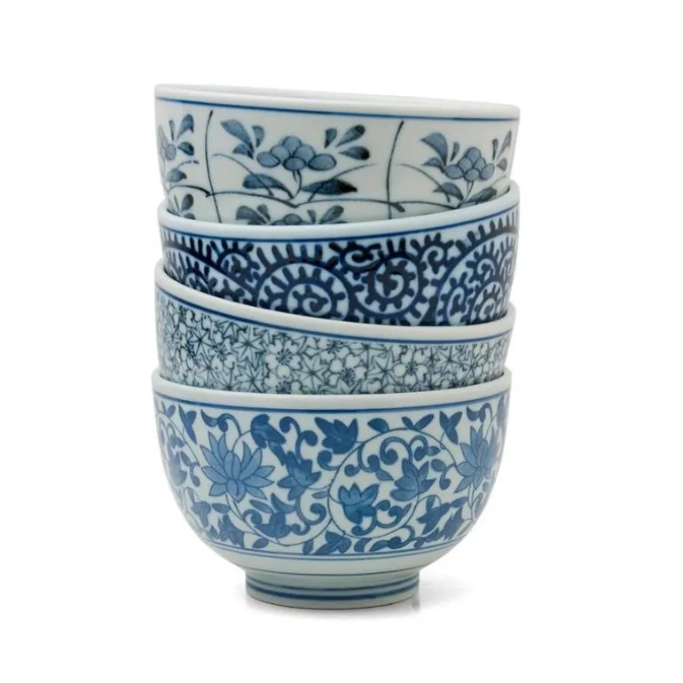 Sometsuke Bowl Set at Miya