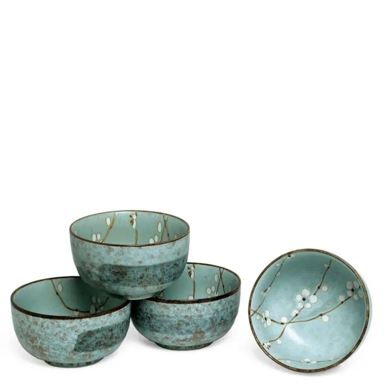 Spring Blossoms Bowl Set at Miya