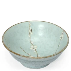 Spring Blossoms 8.25" Flared Ramen Noodle Bowl from Japan at Miya