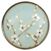 Spring Blossoms 4" Round Plate