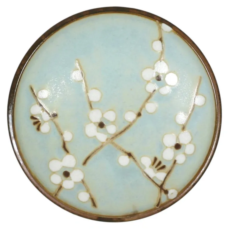 Spring Blossoms 4" Round Plate