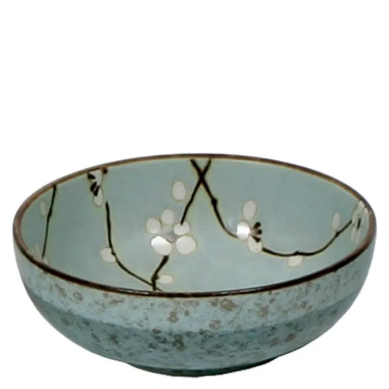 Spring Blossoms 6" Shallow Bowl