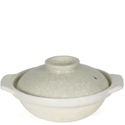 Sumi Kannyu White Donabe Casserole, 34 Oz.