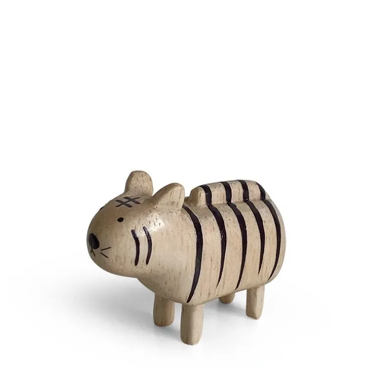 T-Lab Wooden Animal Zodiac Tiger