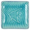 Turquoise Blue FishTea Plate at Miya