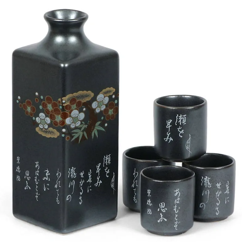 Ume Poem Sake Set at Miya