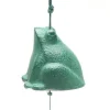 Wind Chime Frog Green
